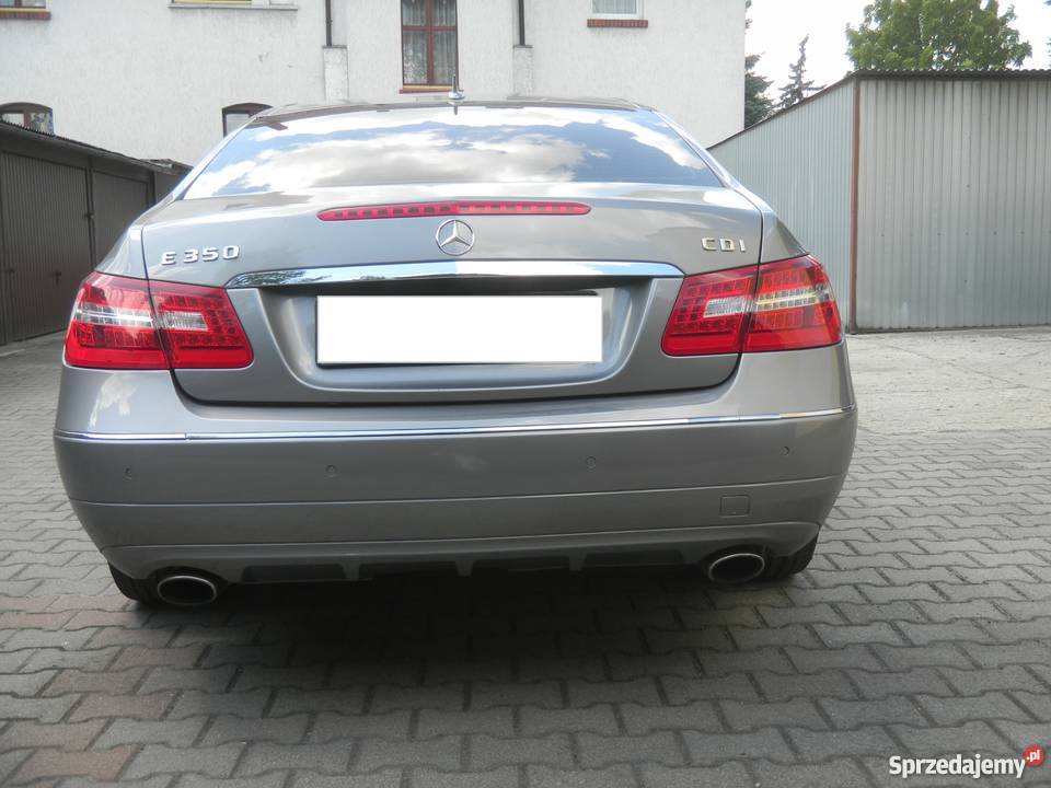 Mercedes E 350 W207coupe skórzana tapicerka Samochody osobowe Jarocin