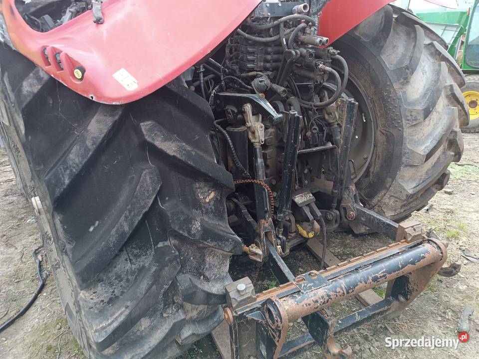 Case Puma 160 CVX uszkodzony Pneumatyczne siedzenie Gręblin