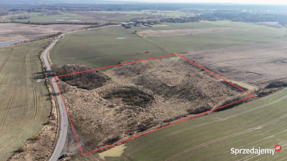 Działka rolna Chlebowo asfalt