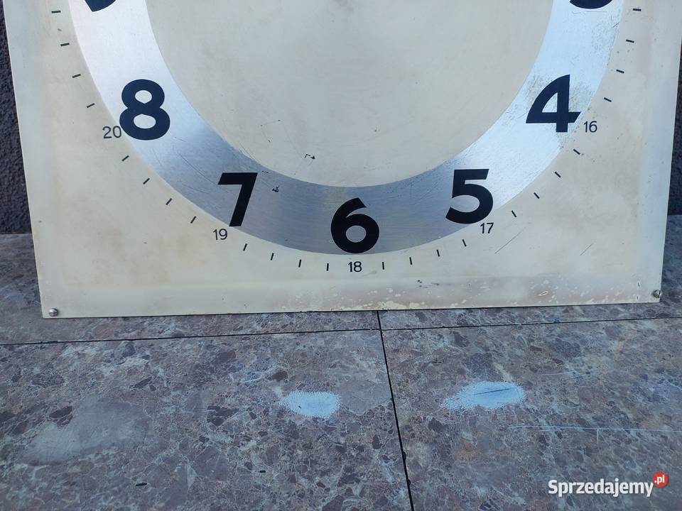 714 Tarcza zegara podłogowego stojącego GB Tczew
