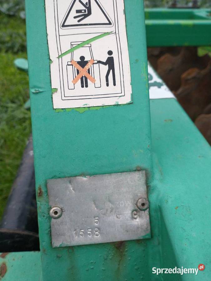 Brona talerzowa talerzówka Bomet 27m nieuszkodzony Kraków