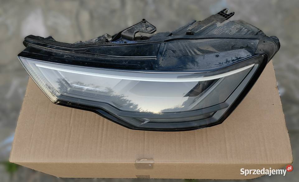 AUDI A6 C8 REFLEKTOR LAMPA LEWA PRZÓD FULL LED Rożnów