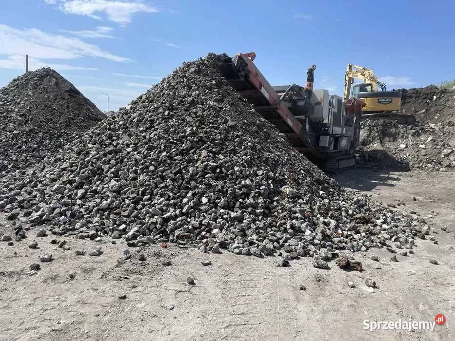 Przekrusz betonowy 070mm gruz betonowy kruszywo Opole