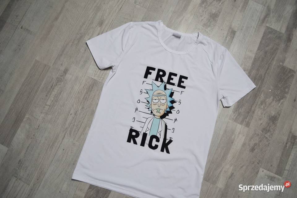 Biała koszulka Rick and Morty L Toruń