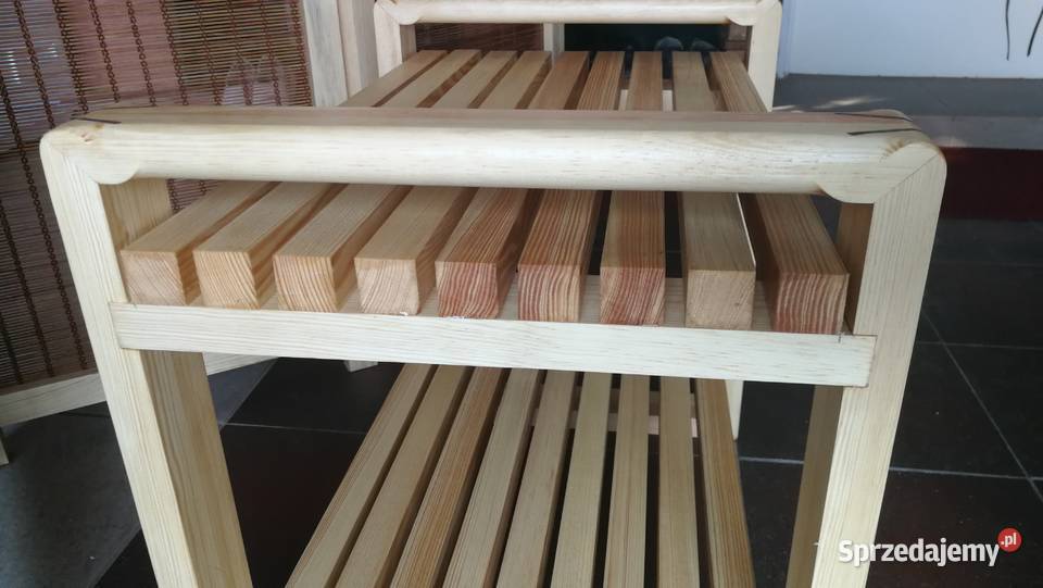 Ława drewniana stolik kawowy ławakostka stolik Radków sprzedam