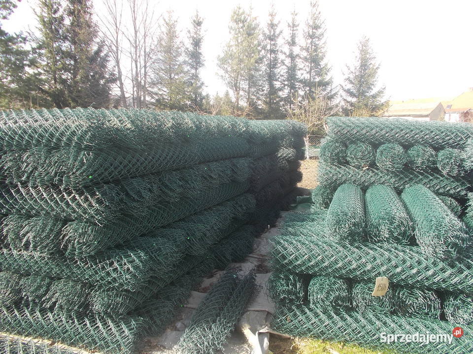 Siatka ogrodzeniowa ocynk pcv 2132 mm PRODUCENT Ostroszowice