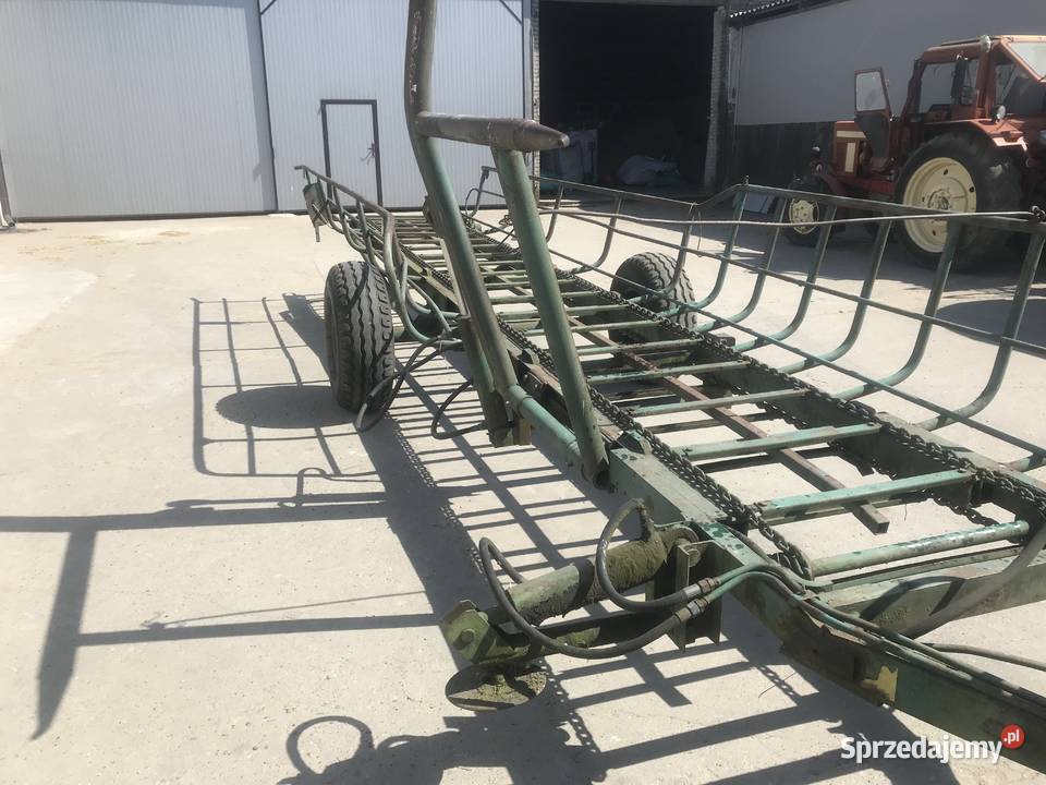 Przyczepa do bel samozaładowcza T078 wózek Rolnictwo Poznań