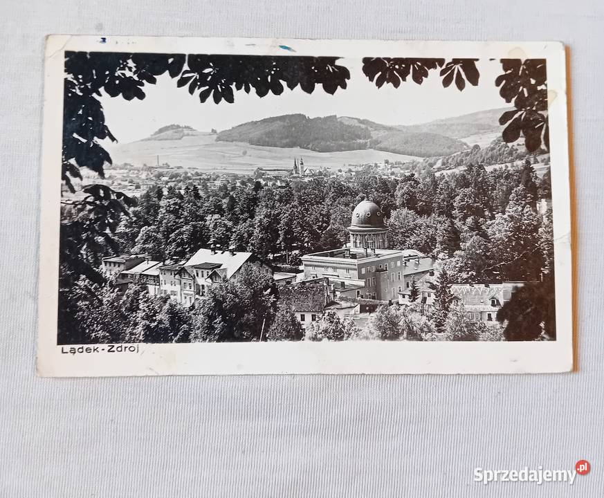 Pocztówka Lądek Zdrój spnia Fotograf Kłodzko wielkopolskie Koźminek sprzedam