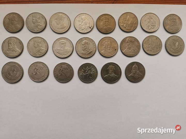 Monety PRL 22 sztuki Numizmatyka Lębork