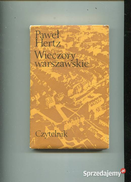 Wieczory warszawskie Paweł Hertz Szczecin