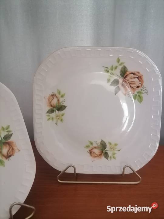 Talerze Deserowe Trzy Kwiaty Wawel Wałbrzych