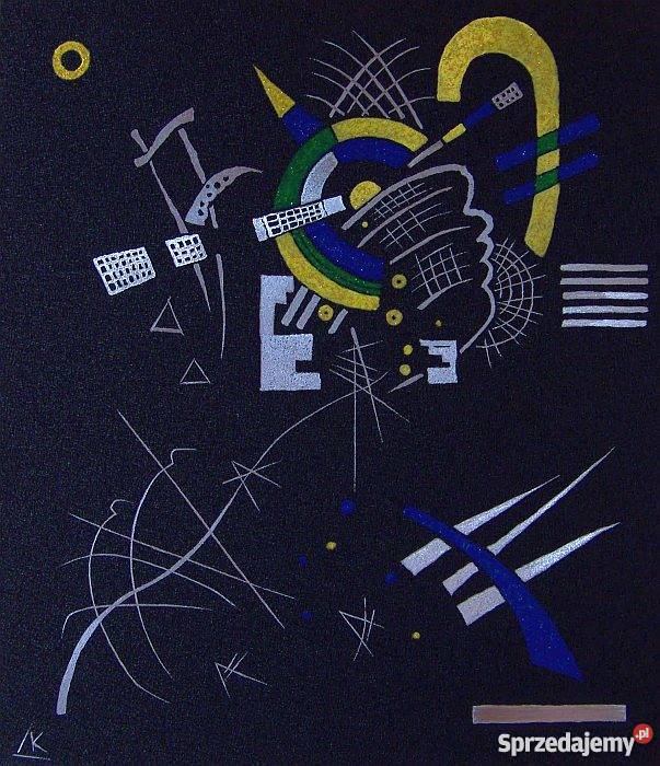 Kandinsky Reprodukcja obrazu na blasze Grawerka Malarstwo Sandomierz