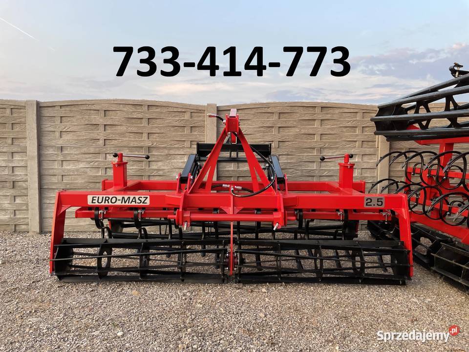 Agregat UprawowoSiewny EuroMasz 25m 27m 30m nieuszkodzony łódzkie
