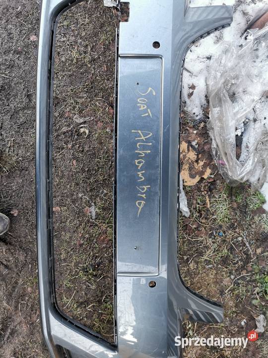 zderzak przód seat alahambra 2 II 7N5 2010 osobowe Międzychód sprzedam
