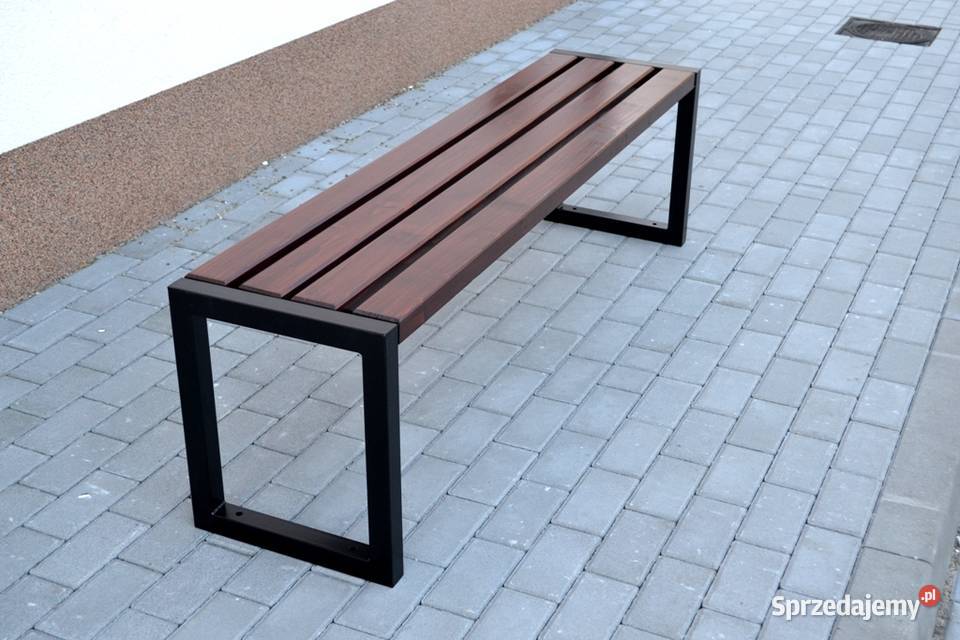 ŁAWKA PARKOWA OGRODOWA MIEJSKA ZUZA 150 W034 metal Miejsce Piastowe