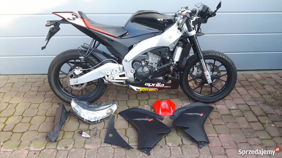 Aprilia RS4 125 kat A1 B Wydech ARROW BIAGGI elektryczny starter Klęczany