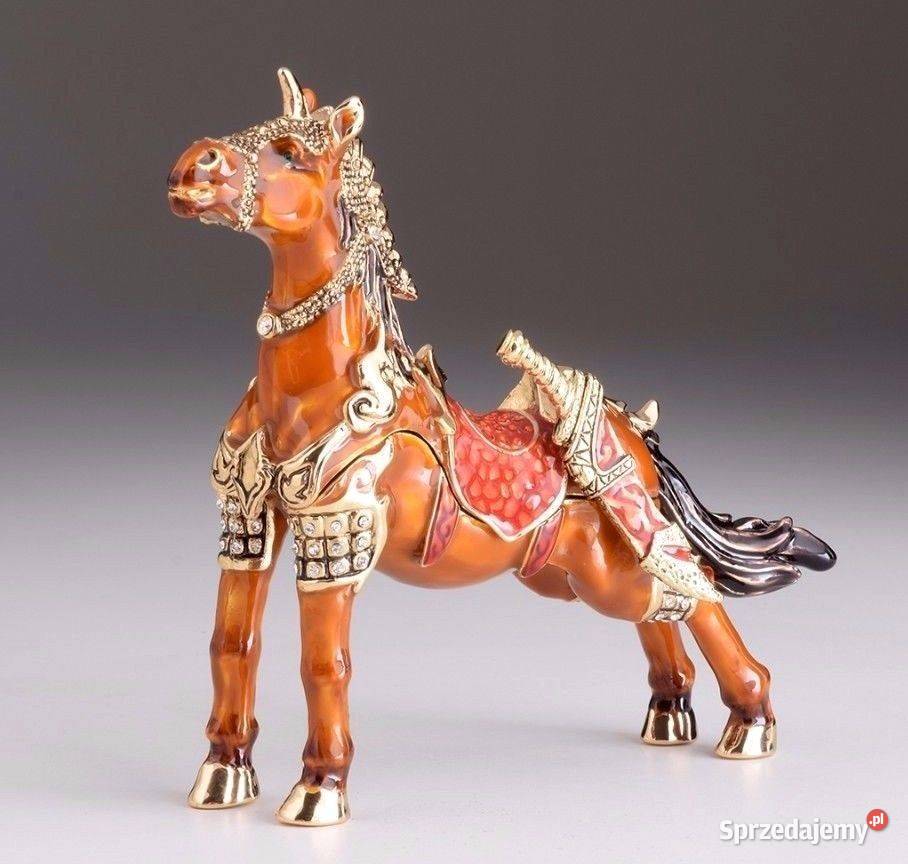 KOŃ PUZDERKO K KOPAL K Swarovskiego FABERGE Puławy