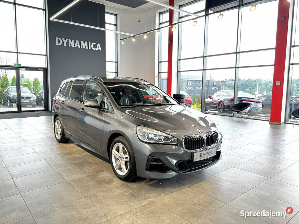 BMW 218 i Gran Tourer MSport 15T 136 automat nieuszkodzony Motoryzacja Myślenice