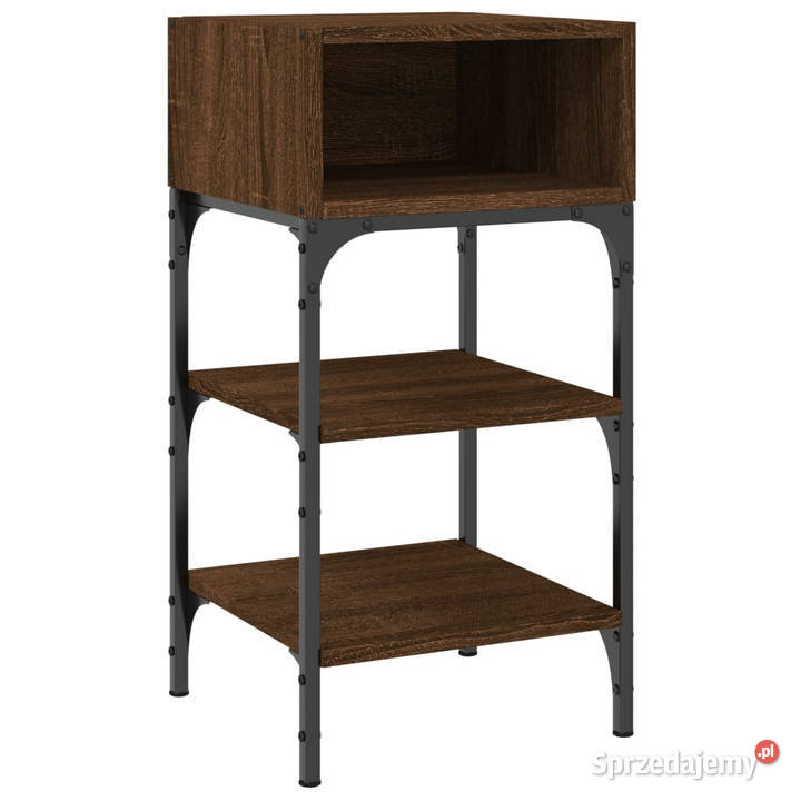 Stoliki nocne 2 brązowy dąb 35x345x70 WM825892 Warszawa