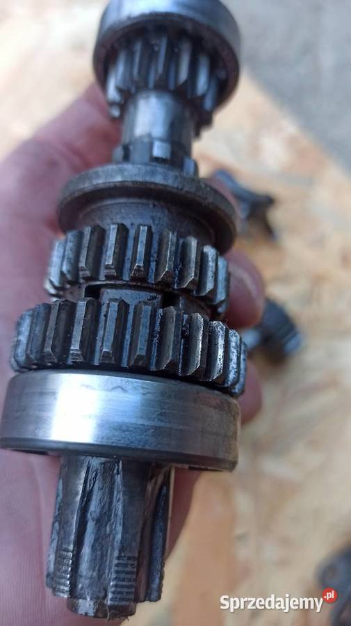 Wsk 125 skrzynia biegów wodzik aparat Brzozów