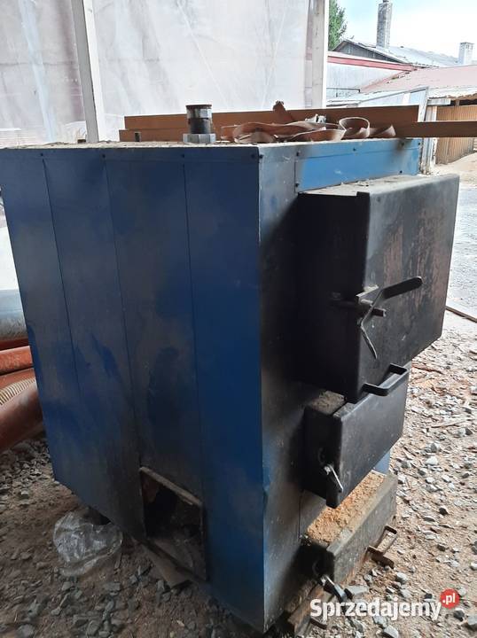 Piec na trociny 25 kw z podajnikiem AZSO AZSD Juszczyn