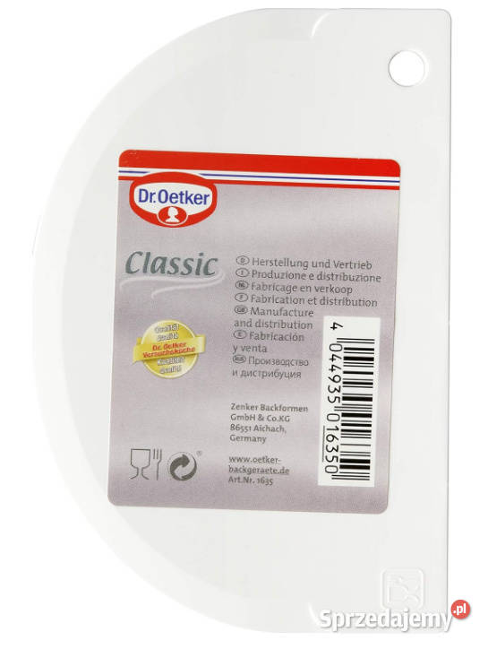 Dr Oetker Classic Łopatka Do Ciasta Biały 12 x śląskie Bielsko-Biała
