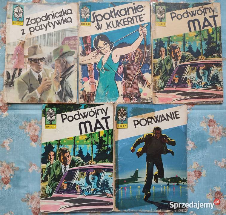 Komiksy Kapitan Żbik i inni w sumie 62 zeszyty Warszawa
