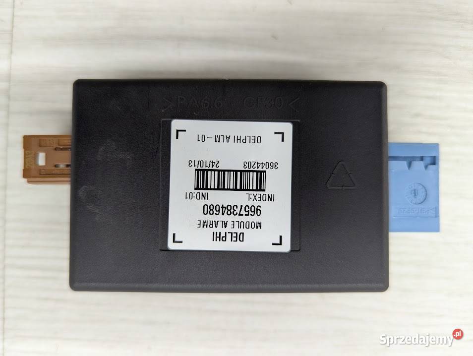 MODUŁ ALARMU PEUGEOT 3008 I 9657384680 osobowe Białystok