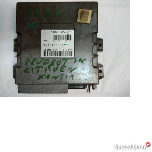Komputer sterownik Peugeot Citroen IAW8P10 Sklep wielkopolskie Margonin