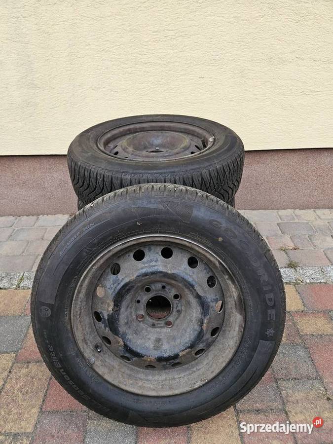 Kola opony 19665R15 wielosezonowe 2025 felgi wielkopolskie Pecna sprzedam
