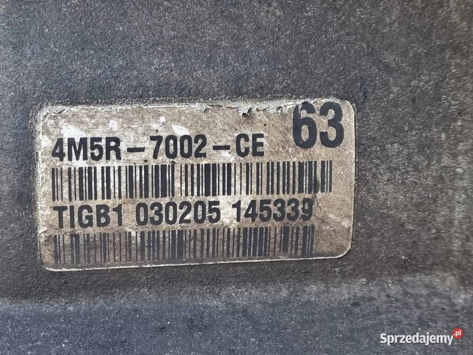 Volvo S40 V50 20 D SKRZYNIA BIEGÓW manualna Chełm