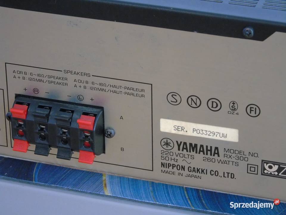Amplituner Yamaha RX300 ładny i sprawny WYSYŁKA Jasło sprzedam