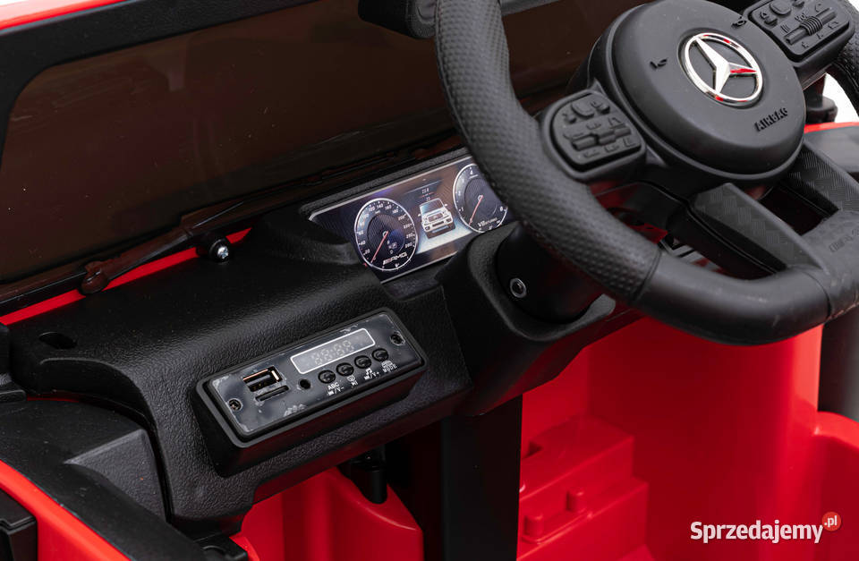 Mercedes AMG G63 dzieci Czerwony