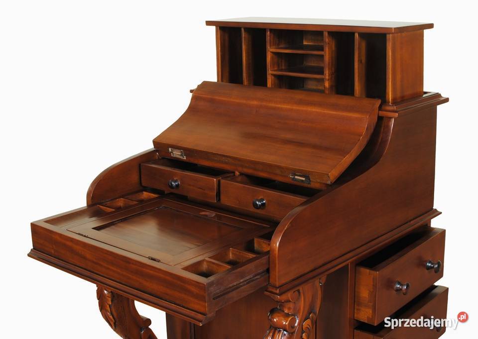 Nowy Stylowy Sekretarzyk Biurko Davenport 74cm Września