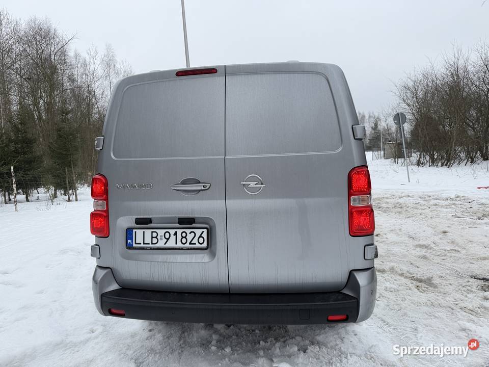 Opel Vivaro 20 122 Long Bogata Wersja Salon ASO drzwi odsuwane Lubartów