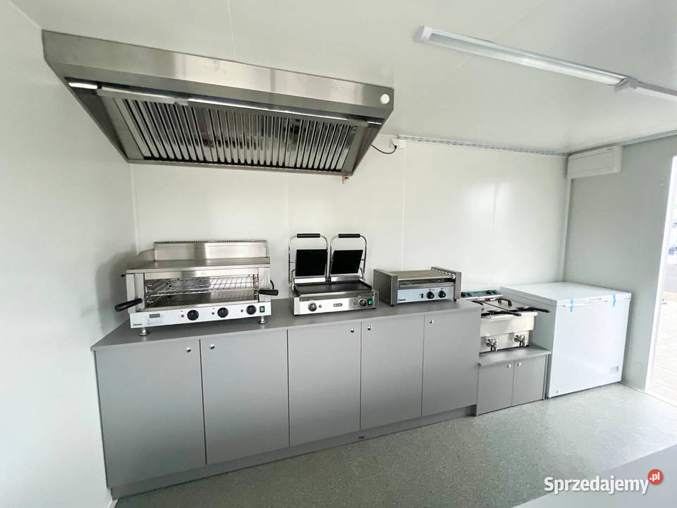 Przyczepa gastronomiczna gotowy biznes fast food Kotlin