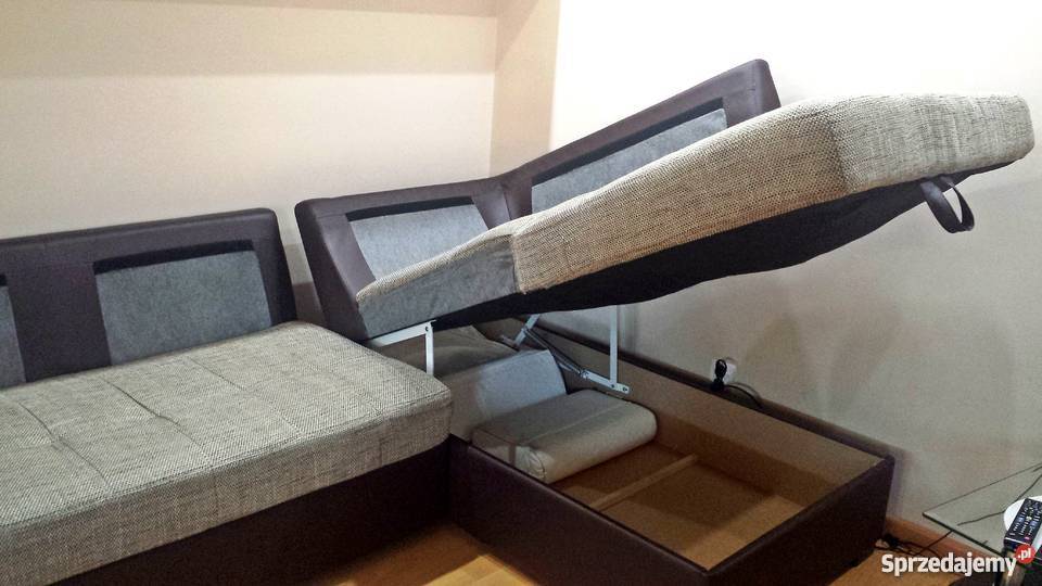 Narożnik Black Red White z funkcją spania Mińsk Mazowiecki