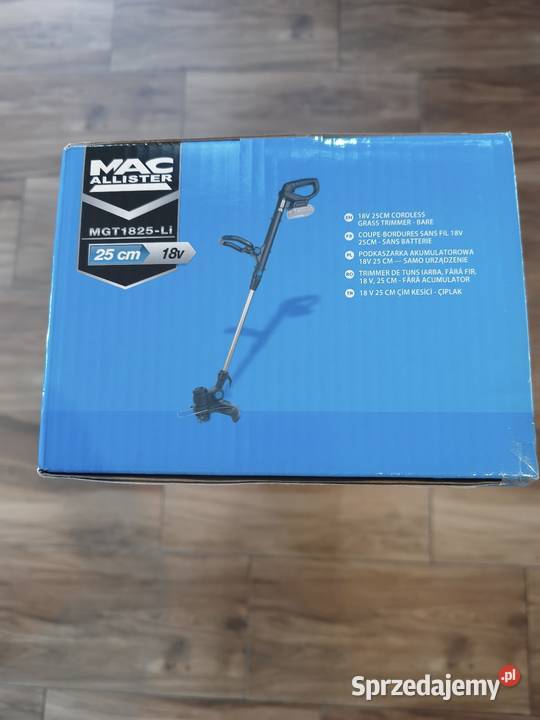 Podkaszarka MAC Allister 18v sprzedam