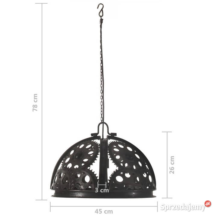 Lampa wisząca w industrialnym stylu 45 E27 sprzedam