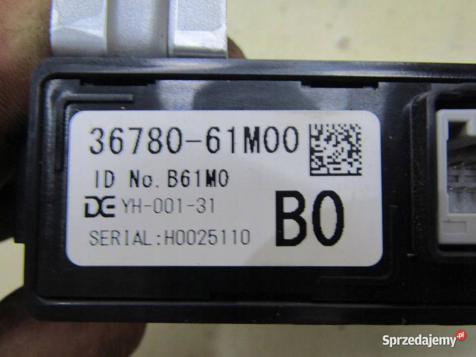 STEROWNIK MODUŁ 3678061M00 16 SUZUKI SX4 SCROSS osobowe