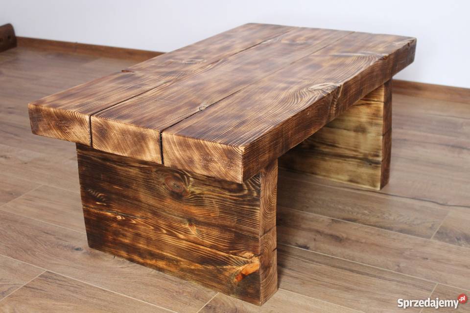 Ława rustykalna drewniana 100cm Meble