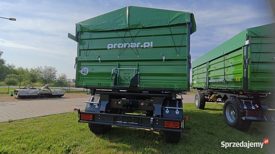 PRZYCZEPA rolnicza Pronar PT612 12t nowa łódzkie
