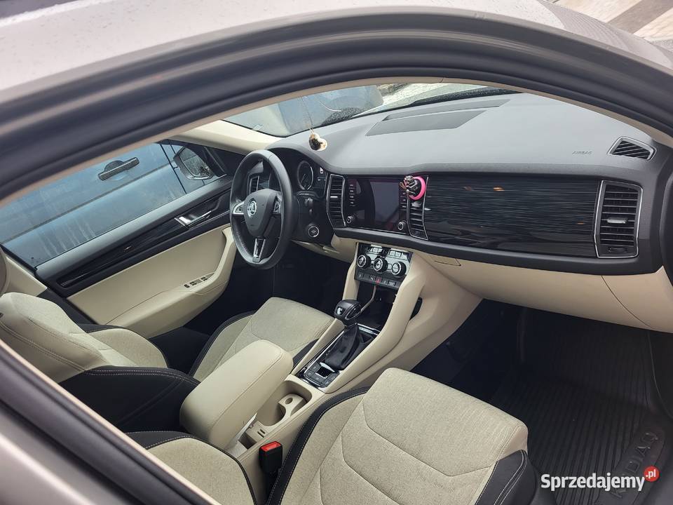 Skoda kodiaq 20 benzyna gaz4x4 180 Salon Polska