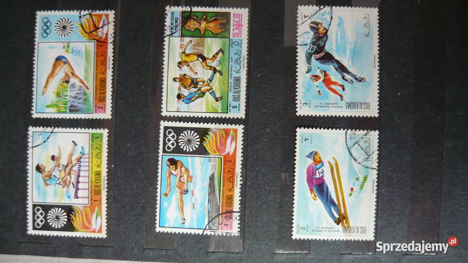 Znaczki RASALKHAMA Emiraty Arabskie