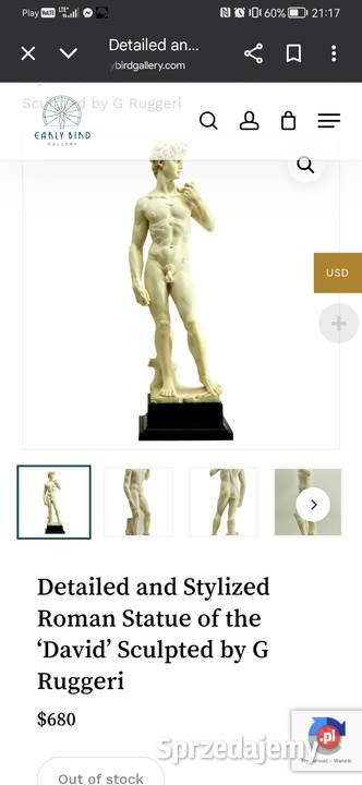 Rzeźba Dawida Michała Aniola wielkopolskie Poznań