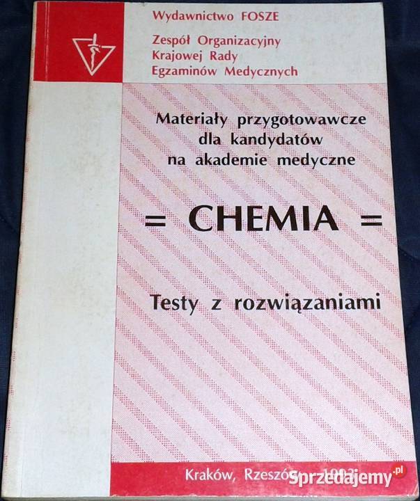 Chemia Testy z rozwiązaniami J Lubczak J Smela Pozostałe Chełm