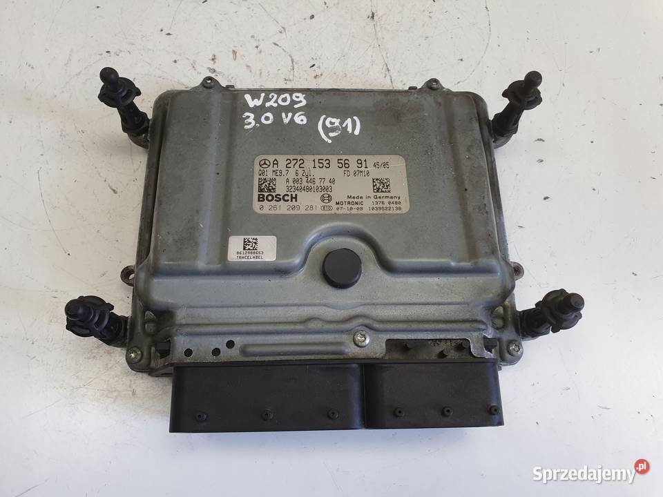 Mercedes W204 30 V6 STEROWNIK SILNIKA komputer Rudka