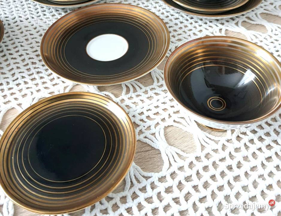 Porcelana Furstenberg zestaw kawowy łódzkie Łódź