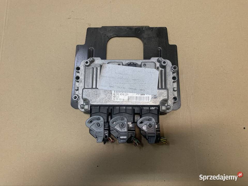 9657595880 sterownik komputer silnika citroen c4 Ustowo
