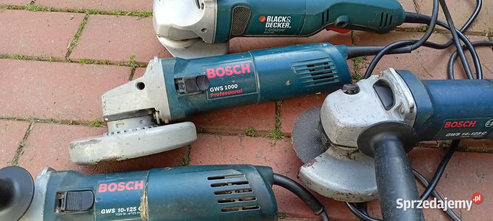 Szlifierka kątowa Perles Bosch 1000wat1400wat i Sędziszów